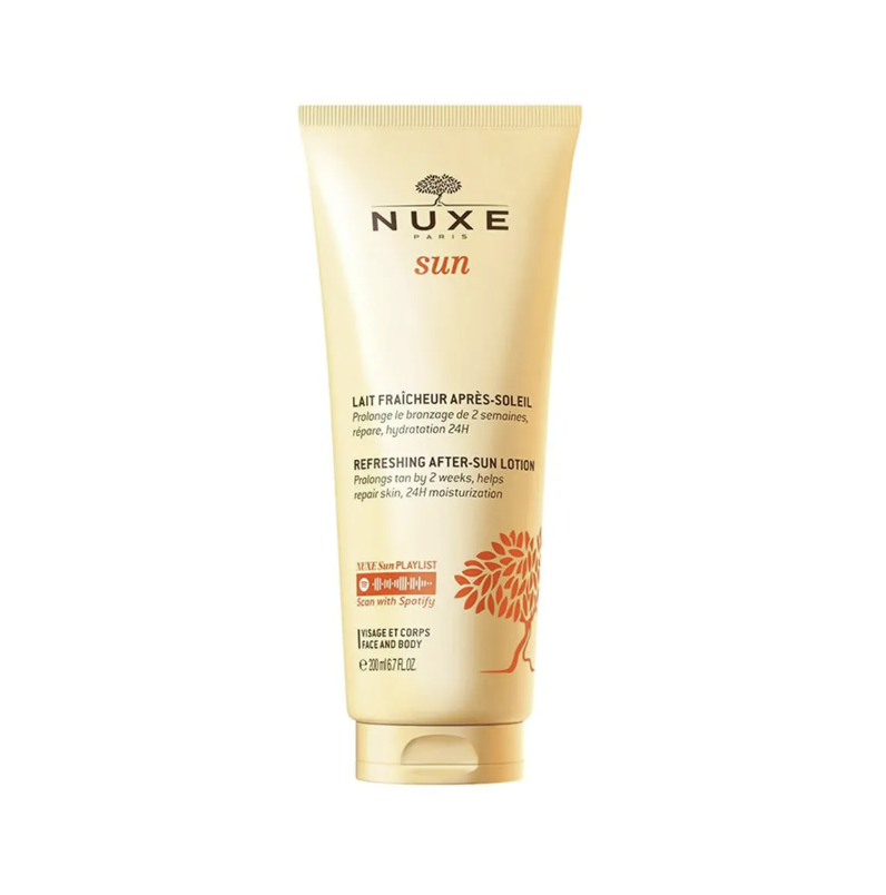 Nuxe – Qumësht freskues pas dielli për fytyrë dhe trup