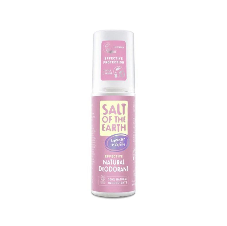 Salt of the Earth – Lavender & Vanilla Natural Deodorant Spray