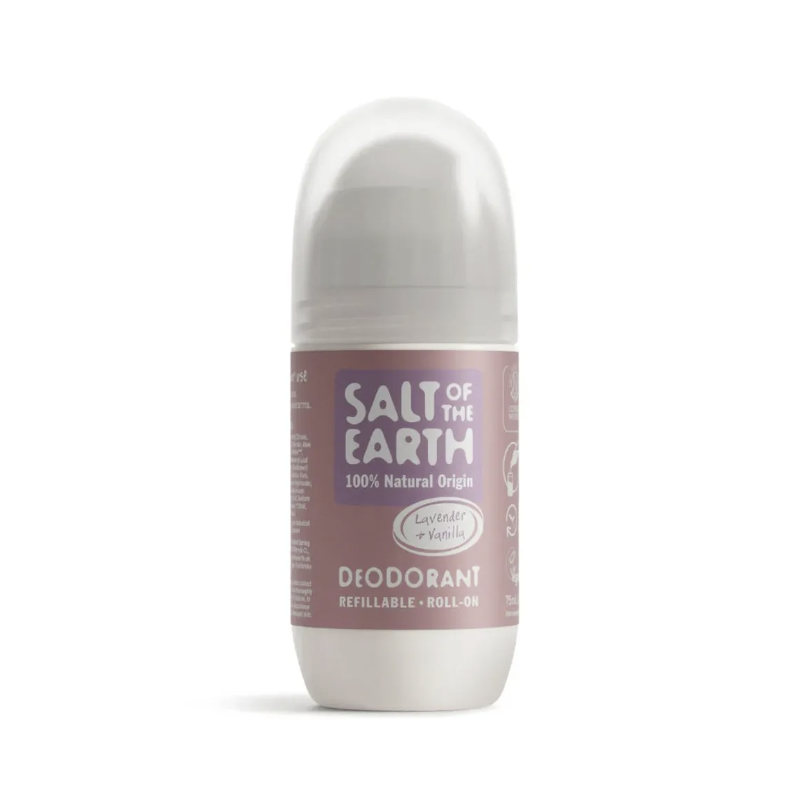 Salt of the Earth – Clary Sage & Mint Natural Roll-On Deodorant