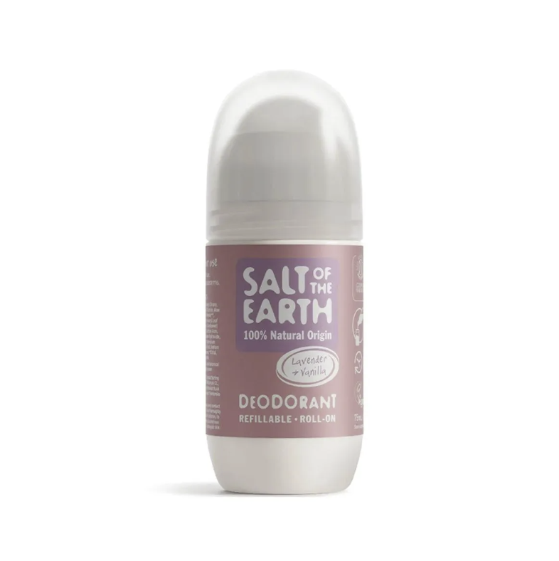 Salt of the Earth – Lavender & Vanilla Natural Roll-On Deodorant