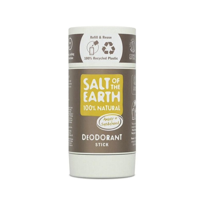 Salt of the Earth – Amber & Sandalwood Natural Deodorant Stick