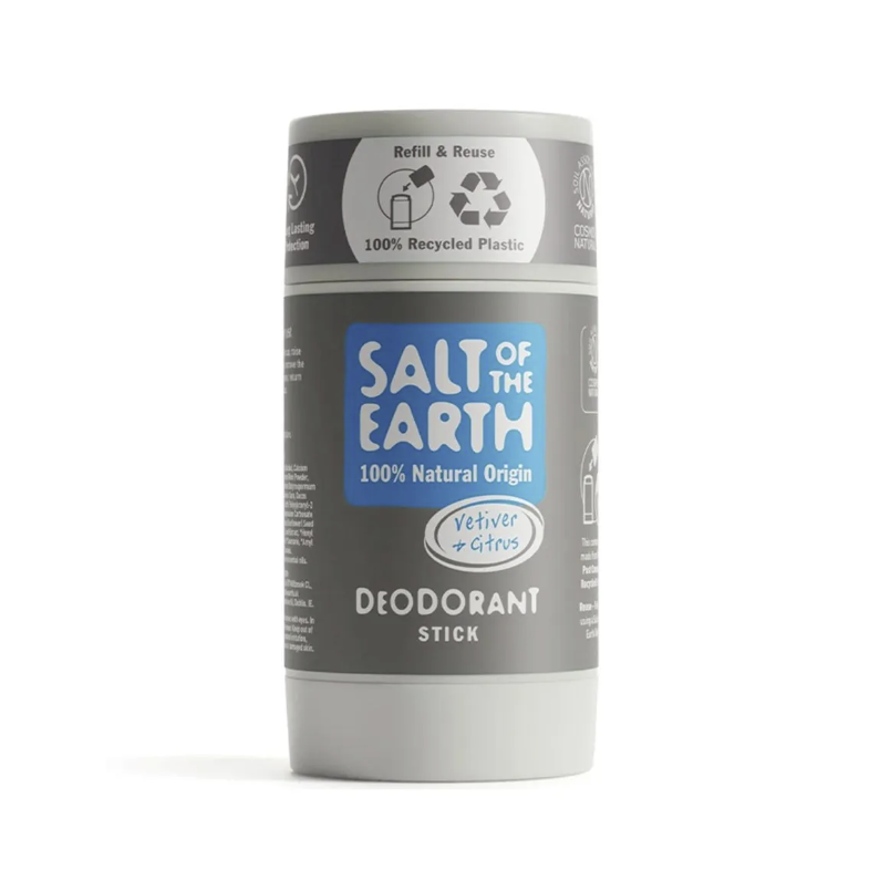 Salt of the Earth – Vetiver & Citrus Natural Deodorant Stick