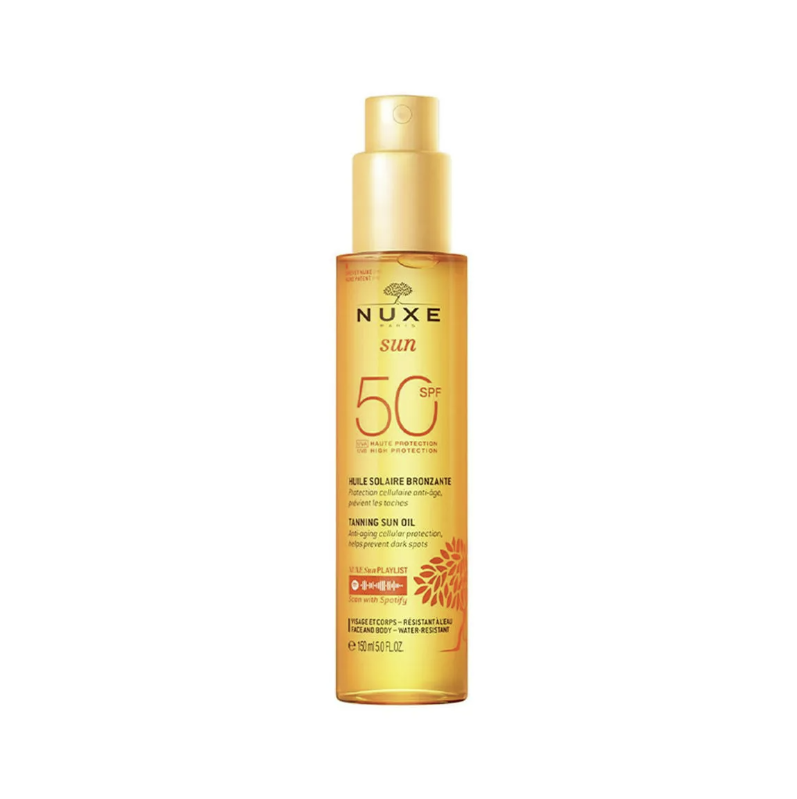 Nuxe – Vaj Nxirës për Fytyrë dhe Trup (SPF 50)