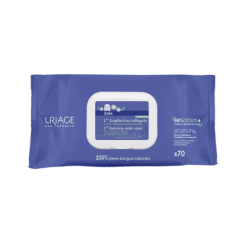 Uriage – Baby 1st Cleansing Water Wipes