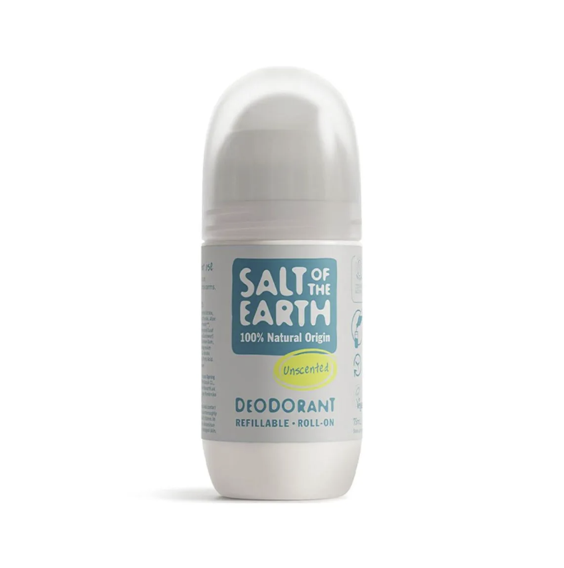 Salt of the Earth – Unscented Natural Deodorant Roll-On