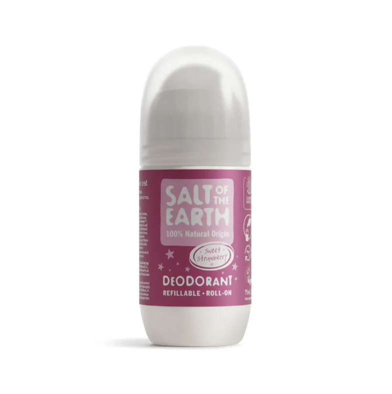 Salt of the Earth – Sweet Strawberry Natural Roll-On Deodorant