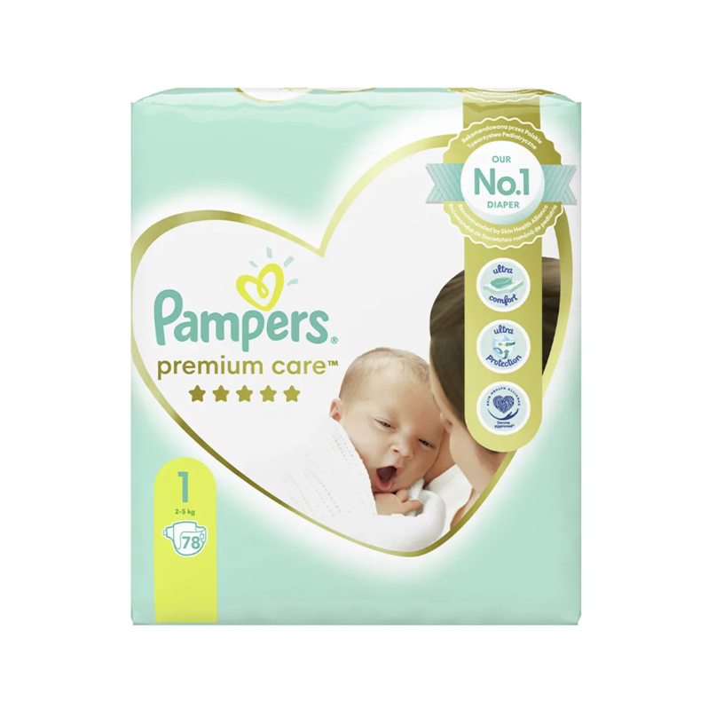 Pampers – Premium Care 1 (2-5kg)