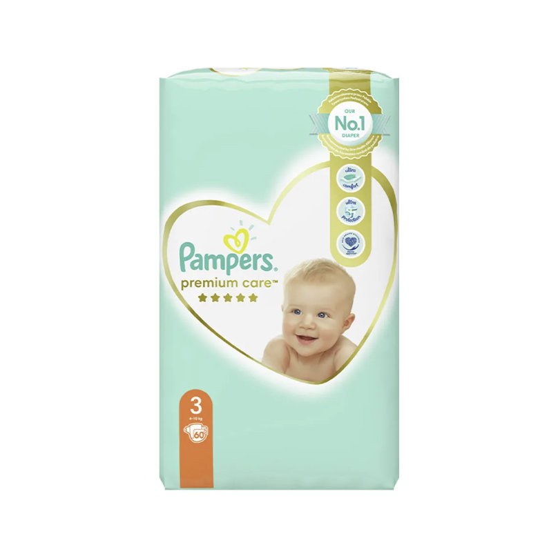 Pampers – Premium Care 3 (6-10kg)