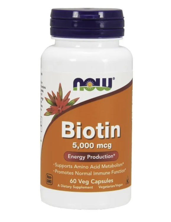 Now – Biotin (5000 mcg)