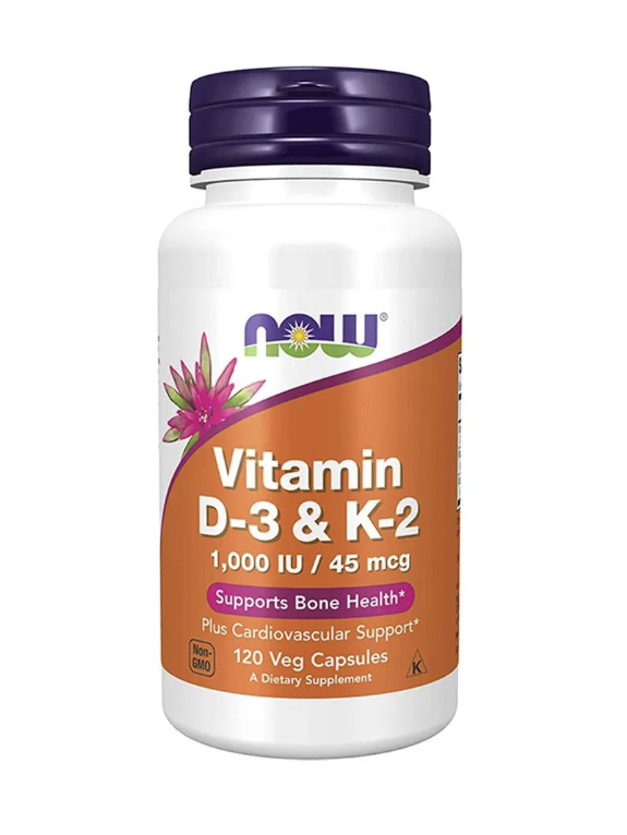 Now – Vitaminë D-3 & K-2