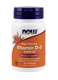 Now – Vitamina D-3 2,000 IU