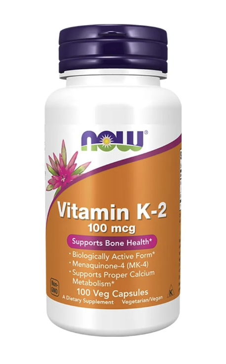 Now – Vitamin K-2 (100mcg)