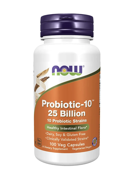 Now – Probiotic-10 25 Billion