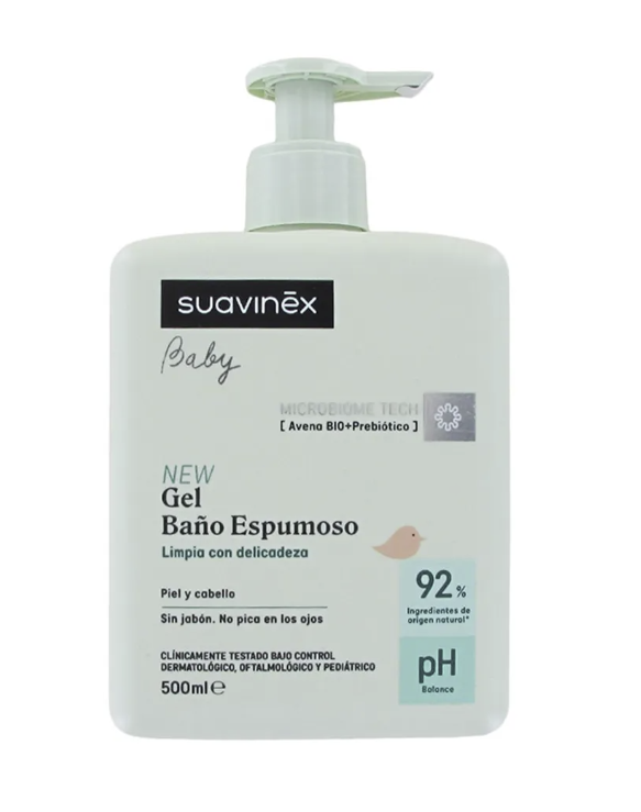 Suavinex – Xhel-shampo shkumëzuese