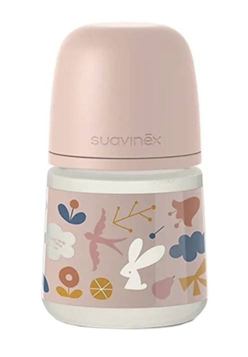 Suavinex – Pink Forest Shishe me biberon fiziologjik 150ml (0m+)