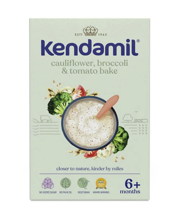 Kendamil – Cauliflower, Broccoli & Tomato Bake (6m+)