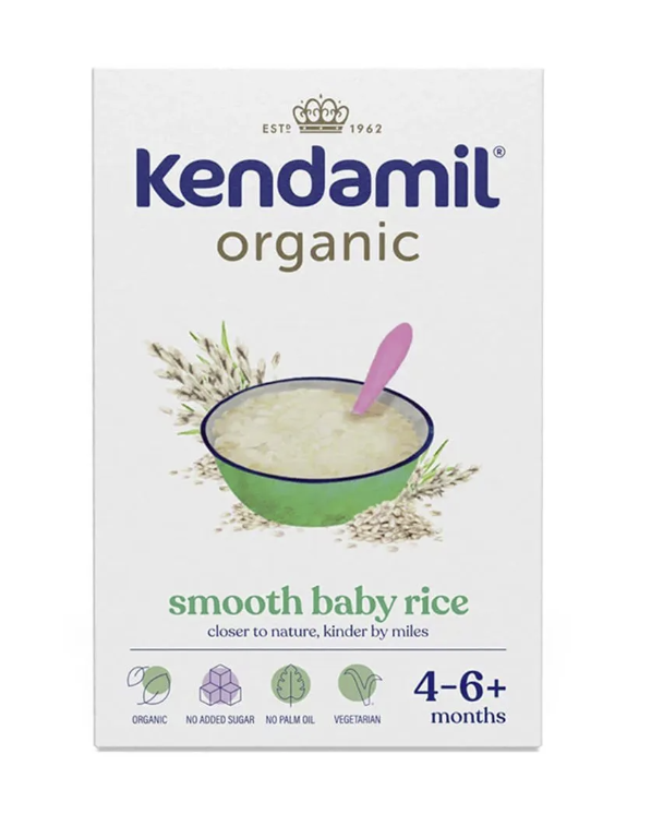 Kendamil – Organic Smooth Baby Rice (4m+)