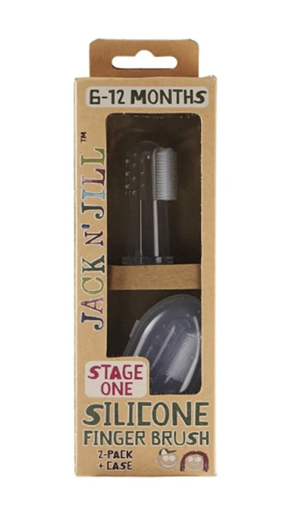 Jack N’ Jill – Stage 1 Silicone Finger Brush (6m+)