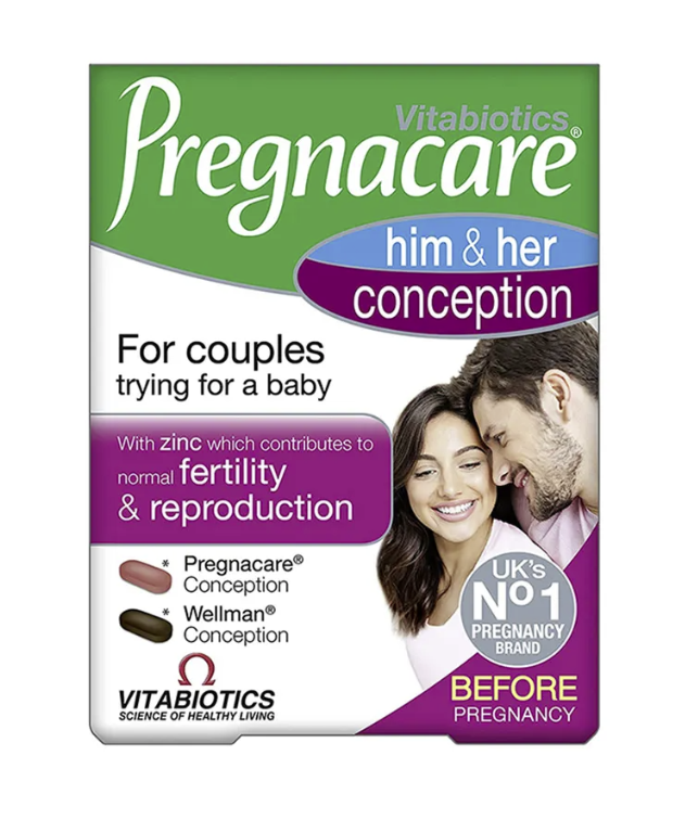 Vitabiotics – Pregnacare Him & Her Conception