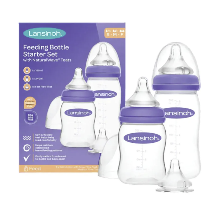 Lansinoh – Feeding Bottle Starter Set