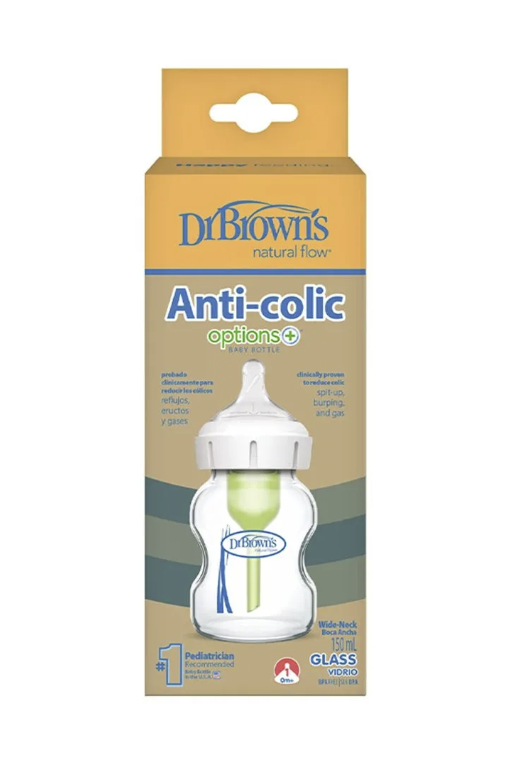 Dr. Brown’s – Options+ Shishe qelqi Anti-Colic (0m+)