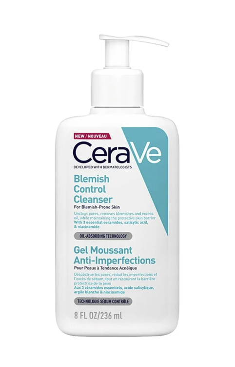 CeraVe – Blemish Control Face Cleanser