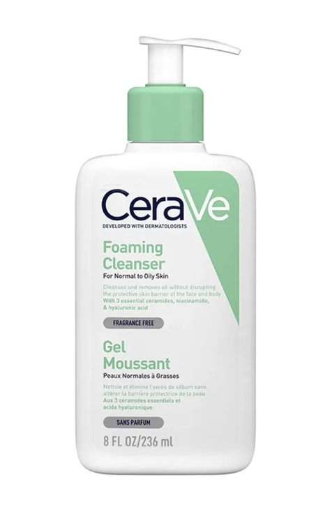 CeraVe – Foaming Cleanser (Normal To Oily Skin)