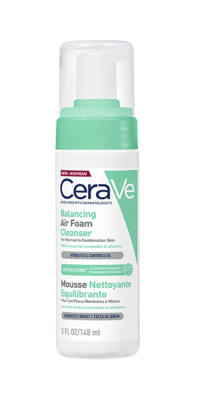 CeraVe – Balancing Air Foam Facial Cleanser