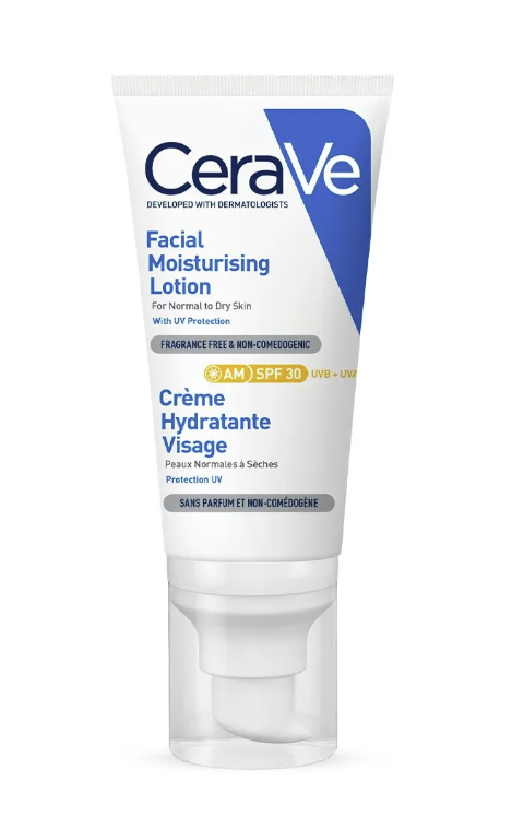 CeraVe –  AM Facial Moisturising Lotion (SPF 30)