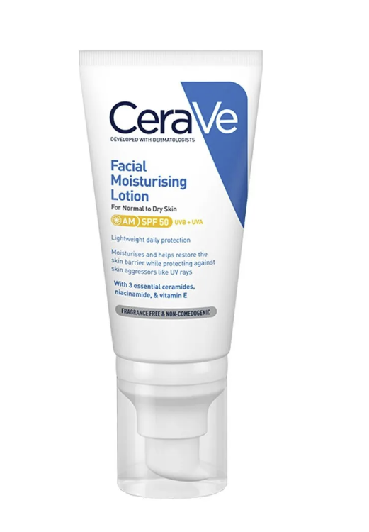 CeraVe – AM Facial Moisturising Lotion (SPF 50)