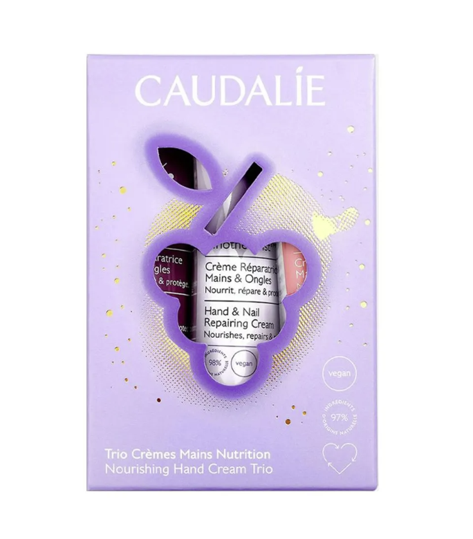 Caudalie – Moisturising Hand Cream Trio