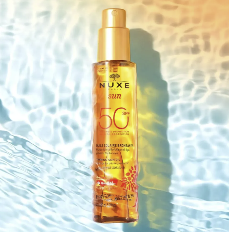 Nuxe – Vaj Nxirës për Fytyrë dhe Trup (SPF 50)