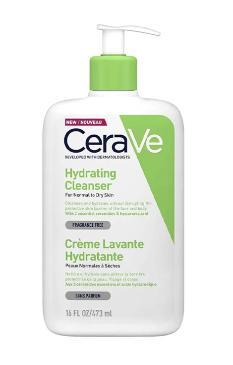 CeraVe – Hydrating Cleanser (Normal to Dry Skin)