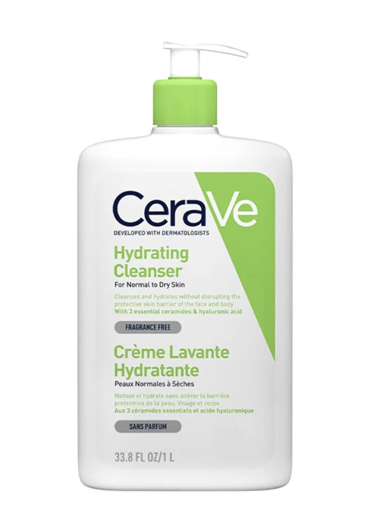 CeraVe – Hydrating Cleanser (Normal to Dry Skin)