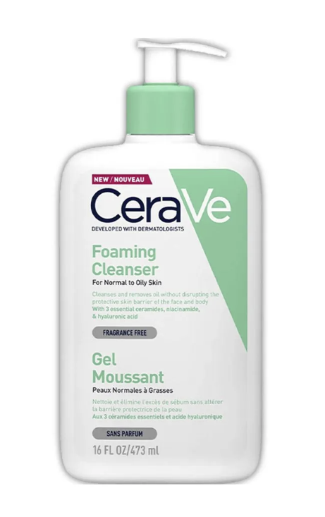 CeraVe – Foaming Cleanser (Normal To Oily Skin)